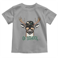 Bucked' 100 Days Of School Toddler T Shirt Deer Student Boy Girls 100th Day