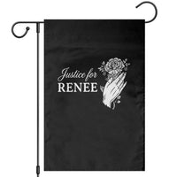 Justice for Renee Garden Flag Floral Rose Memorial Minneapolis Jane 8 2026 Tribute - Wonder Print Shop