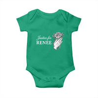 Justice for Renee Baby Onesie Floral Rose Memorial Minneapolis Jane 8 2026 Tribute - Wonder Print Shop