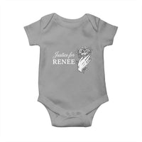 Justice for Renee Baby Onesie Floral Rose Memorial Minneapolis Jane 8 2026 Tribute - Wonder Print Shop