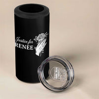 Justice for Renee 4 in 1 Can Cooler Tumbler Floral Rose Memorial Minneapolis Jane 8 2026 Tribute - Wonder Print Shop