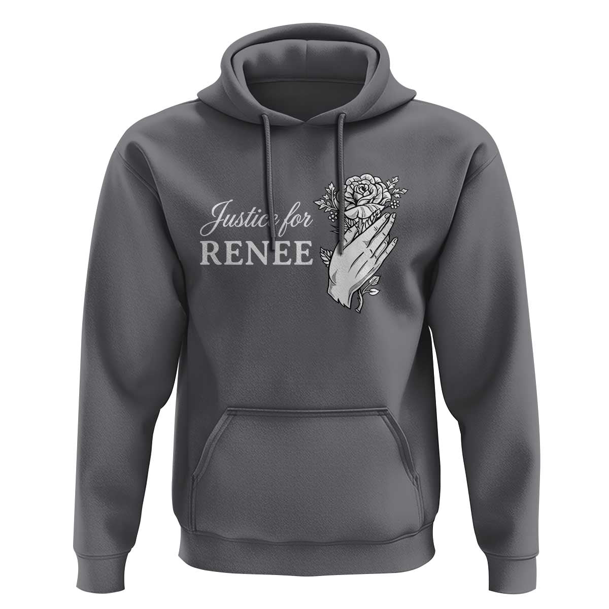 Justice for Renee Hoodie Floral Rose Memorial Minneapolis Jane 8 2026 Tribute - Wonder Print Shop