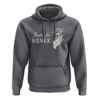 Justice for Renee Hoodie Floral Rose Memorial Minneapolis Jane 8 2026 Tribute - Wonder Print Shop