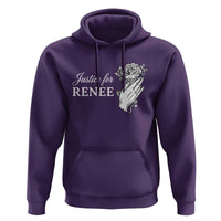Justice for Renee Hoodie Floral Rose Memorial Minneapolis Jane 8 2026 Tribute - Wonder Print Shop