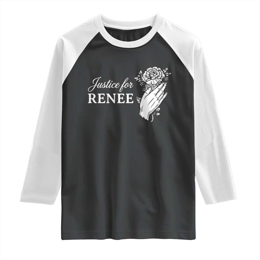 Justice for Renee Raglan Shirt Floral Rose Memorial Minneapolis Jane 8 2026 Tribute - Wonder Print Shop