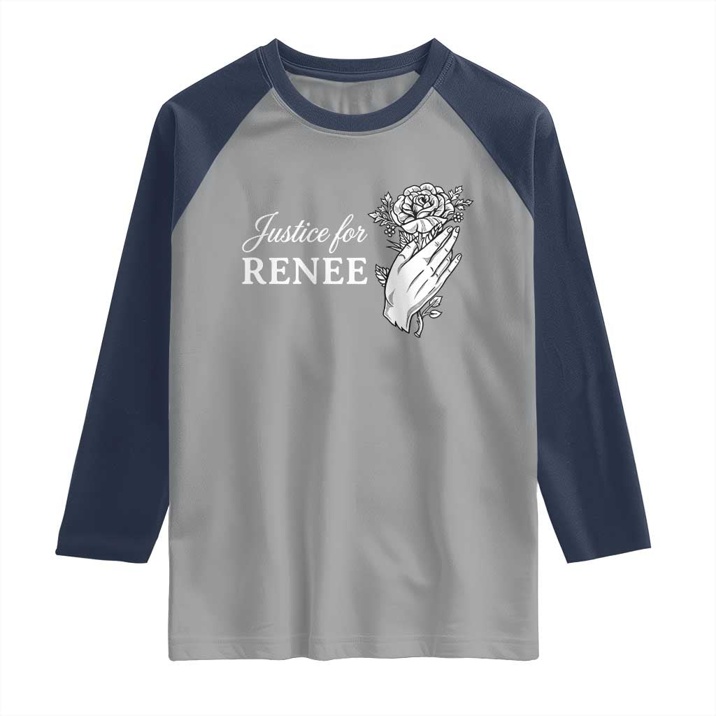 Justice for Renee Raglan Shirt Floral Rose Memorial Minneapolis Jane 8 2026 Tribute - Wonder Print Shop