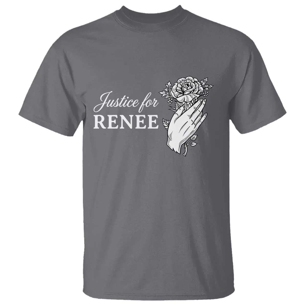 Justice for Renee T Shirt Floral Rose Memorial Minneapolis Jane 8 2026 Tribute - Wonder Print Shop