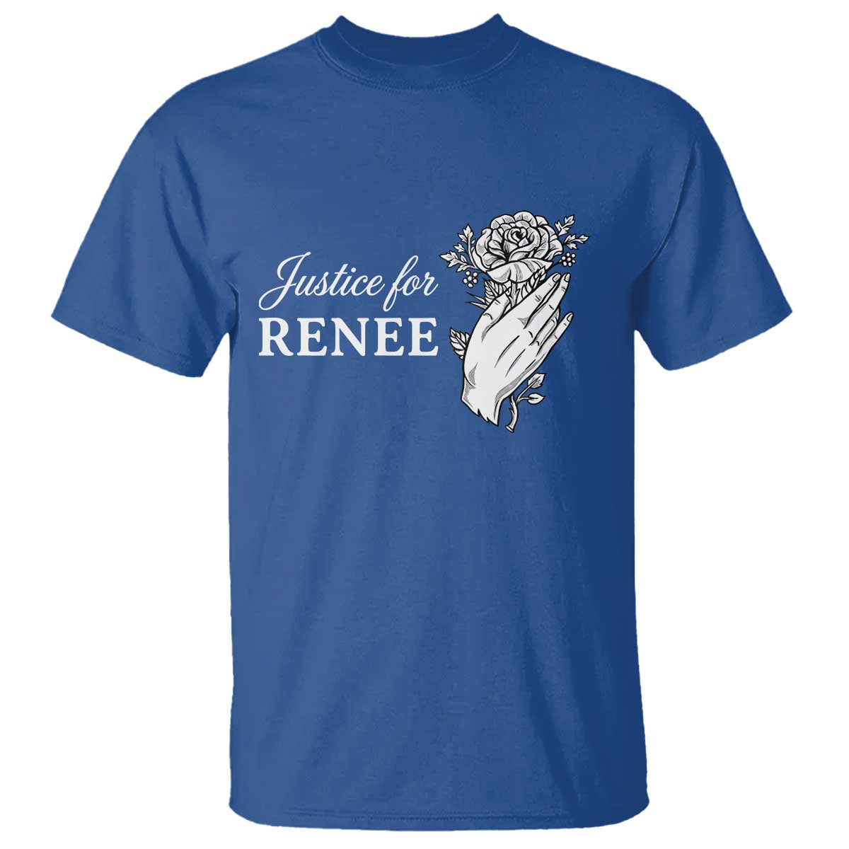 Justice for Renee T Shirt Floral Rose Memorial Minneapolis Jane 8 2026 Tribute - Wonder Print Shop