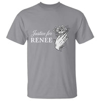 Justice for Renee T Shirt Floral Rose Memorial Minneapolis Jane 8 2026 Tribute - Wonder Print Shop