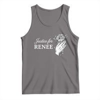 Justice for Renee Tank Top Floral Rose Memorial Minneapolis Jane 8 2026 Tribute - Wonder Print Shop