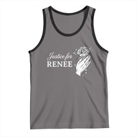 Justice for Renee Tank Top Floral Rose Memorial Minneapolis Jane 8 2026 Tribute - Wonder Print Shop