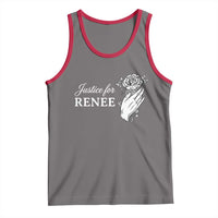 Justice for Renee Tank Top Floral Rose Memorial Minneapolis Jane 8 2026 Tribute - Wonder Print Shop