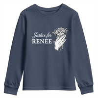 Justice for Renee Youth Sweatshirt Floral Rose Memorial Minneapolis Jane 8 2026 Tribute - Wonder Print Shop