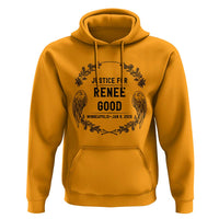 Justice for Renee Good Hoodie Minneapolis January 8 2026 Tribute Memorial Wreath - Wonder Print Shop
