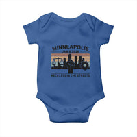 Minneapolis January 8 2026 Justice Movement Baby Onesie Reckless in the Streets Protest - Wonder Print Shop