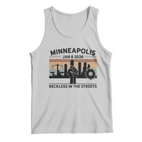 Minneapolis January 8 2026 Justice Movement Tank Top Reckless in the Streets Protest - Wonder Print Shop
