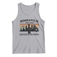 Minneapolis January 8 2026 Justice Movement Tank Top Reckless in the Streets Protest - Wonder Print Shop