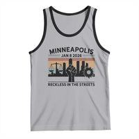 Minneapolis January 8 2026 Justice Movement Tank Top Reckless in the Streets Protest - Wonder Print Shop