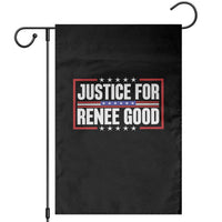 Justice for Renee Good Patriotic Garden Flag Minneapolis Jan 8 2026 Memorial Red White and Blue - Wonder Print Shop