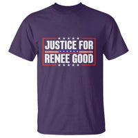 Justice for Renee Good Patriotic T Shirt Minneapolis Jan 8 2026 Memorial Red White and Blue - Wonder Print Shop