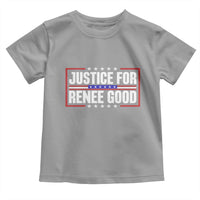 Justice for Renee Good Patriotic Toddler T Shirt Minneapolis Jan 8 2026 Memorial Red White and Blue - Wonder Print Shop