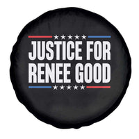 Justice for Renee Good Patriotic Spare Tire Cover Minneapolis Jan 8 2026 Memorial Tribute - Wonder Print Shop