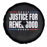 Justice for Renee Good Patriotic Spare Tire Cover Minneapolis Jan 8 2026 Memorial Tribute - Wonder Print Shop