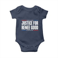 Justice for Renee Good Patriotic Baby Onesie Minneapolis Jan 8 2026 Memorial Tribute - Wonder Print Shop