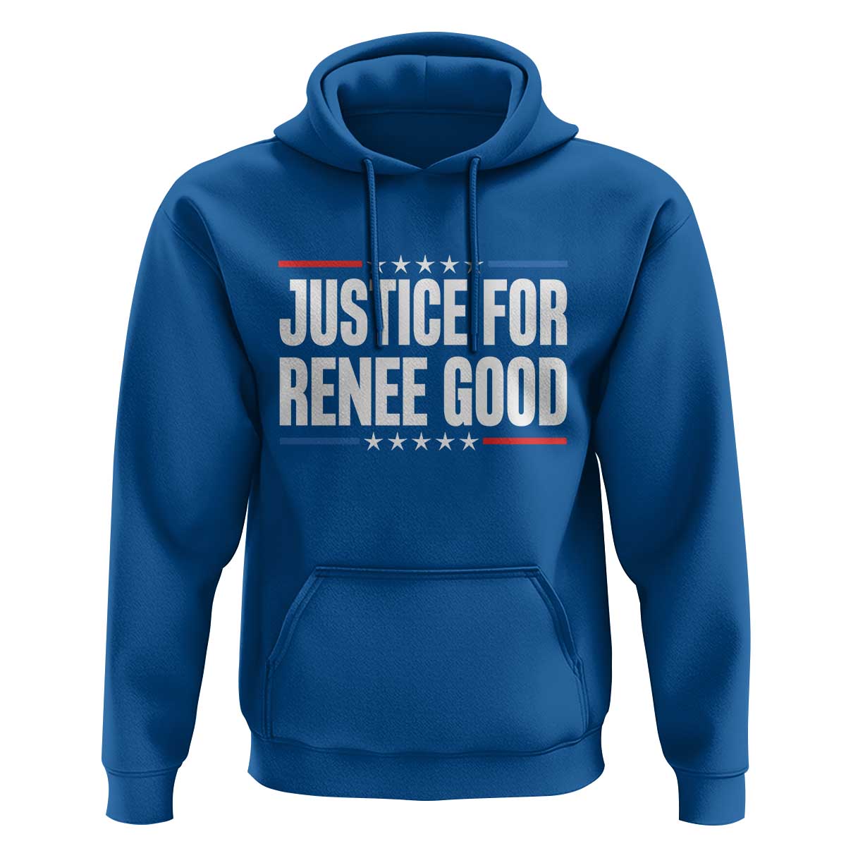 Justice for Renee Good Patriotic Hoodie Minneapolis Jan 8 2026 Memorial Tribute - Wonder Print Shop