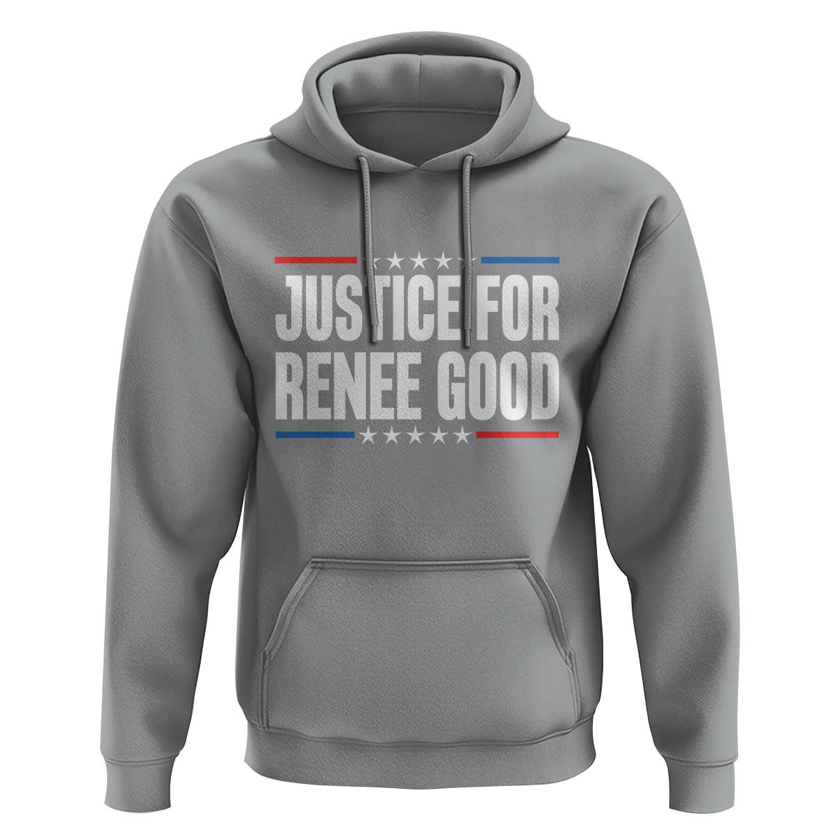 Justice for Renee Good Patriotic Hoodie Minneapolis Jan 8 2026 Memorial Tribute - Wonder Print Shop