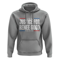 Justice for Renee Good Patriotic Hoodie Minneapolis Jan 8 2026 Memorial Tribute - Wonder Print Shop