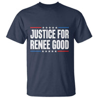 Justice for Renee Good Patriotic T Shirt Minneapolis Jan 8 2026 Memorial Tribute - Wonder Print Shop