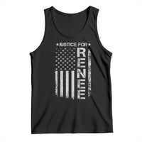 Justice for Renee American Flag Tank Top Minneapolis Jan 8 2026 Memorial Tribute - Wonder Print Shop