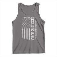 Justice for Renee American Flag Tank Top Minneapolis Jan 8 2026 Memorial Tribute - Wonder Print Shop