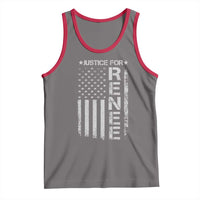 Justice for Renee American Flag Tank Top Minneapolis Jan 8 2026 Memorial Tribute - Wonder Print Shop