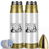 Funny George Washington and Jesus Satire Bullet Tumbler Political Commentary Founding Fathers and Faith