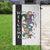 Mardi Gras Welcome Garden Flag Jester Mask Fleur de Lis Carnival Outdoor Holiday Decorration