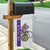 Crawfish & Beads Mardi Gras Welcome Garden Flag Louisiana Party Outdoor Banner