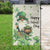 St. Patrick’s Day Gnome Garden Flag Lucky Clover Decor