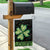 Green Dot Shamrock Welcome Garden Flag Lucky Clover St. Patrick's Day Outdoor Decor