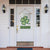 Lucky Shamrock Welcome Garden Flag Green Dot Clover St. Patrick's Day Outdoor Decor