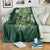 Lucky Shamrock Celtic Art Throw Blanket Happy St. Patrick’s Day