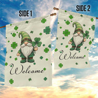 St. Patrick’s Day Gnome Welcome Garden Flag Lucky Irish Shamrocks