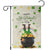 Happy St. Patrick’s Day Garden Flag Lucky Leprechaun with Gold & Rainbow Yard Decor