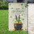 Happy St. Patrick’s Day Garden Flag Lucky Leprechaun with Gold & Rainbow Yard Decor