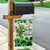 Christian St. Patrick’s Day Garden Flag Not Lucky Just Blessed Shamrocks & Cross