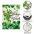 Christian St. Patrick’s Day Garden Flag Not Lucky Just Blessed Shamrocks & Cross