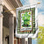 St Patricks Day Simply Blessed Garden Flag Lucky Shamrock Leprechaun Green Buffalo Plaid