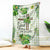 Religious St. Patrick’s Day Throw Blanket With God All Things Are Possible Christian Bible Verse & Shamrocks