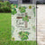 Religious St. Patrick’s Day Garden Flag With God All Things Are Possible Christian Bible Verse & Shamrocks